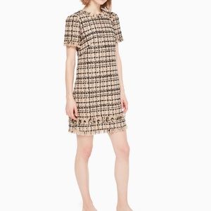 NWT Kate Spade Tweed Dress- Jewel Neck Sheath